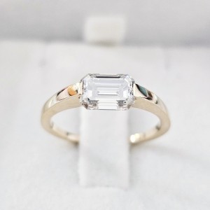 Imperia  Pierścionek z Moissanitem 1.00ct 