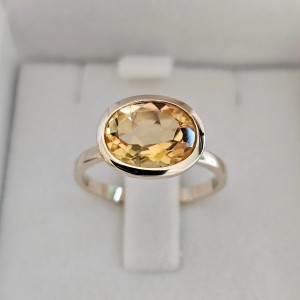 Kioto Grande 10/8mm cytryn  