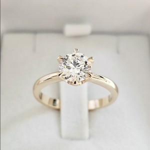 Denver Pierścionek z Diamentem G.L 1.30ct 7mm 