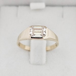 Sygnet damski Bari Moissanite