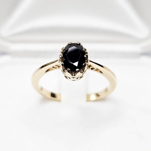 Walencja Vintage Classic Spinel Black 7/5mm