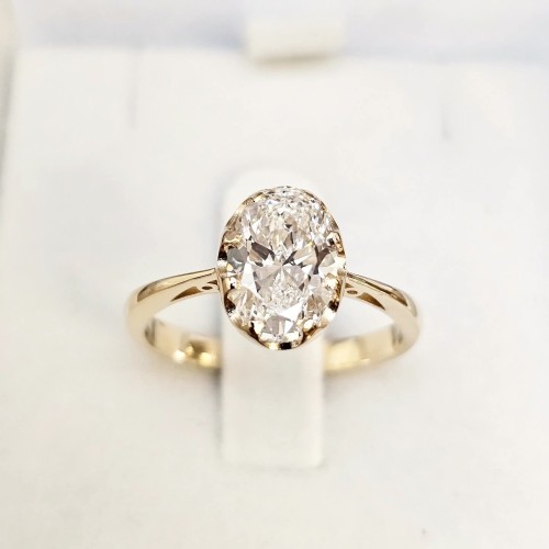 Walencja Giga grande Vintage Diament Grown lab 1.35