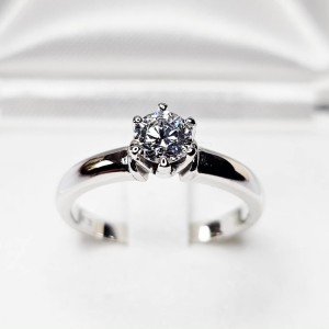 Padwa pierścionek zaręczynowy z Brylantem Grow Lab.