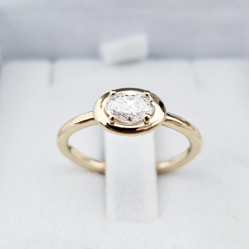 Lagos Diament Naturalny owal 0.42ct 