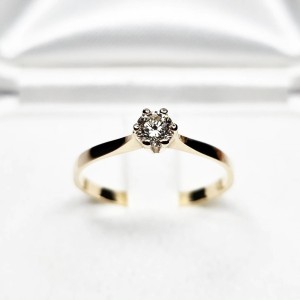 Florencja Pierścionek zaręczynowy z Brylantem    