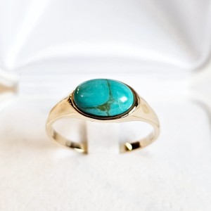 Sygnet damski Kobe - Turkus Ormiański