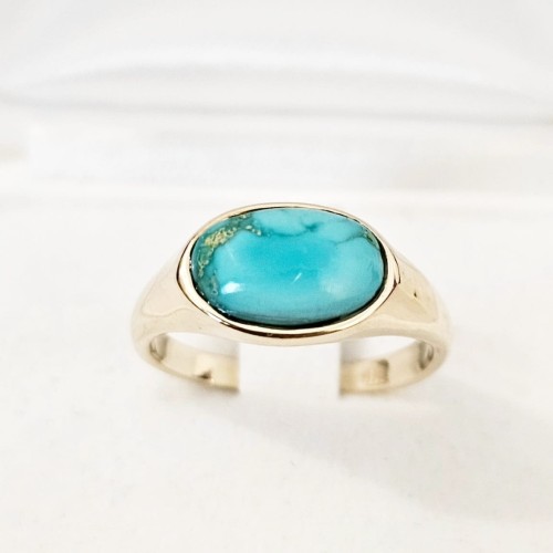 Sygnet damski Kobe - Turkus Ormiański 