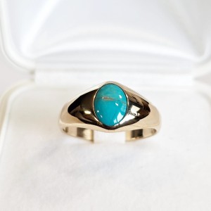 Sygnet damski Nagoja Turkus 