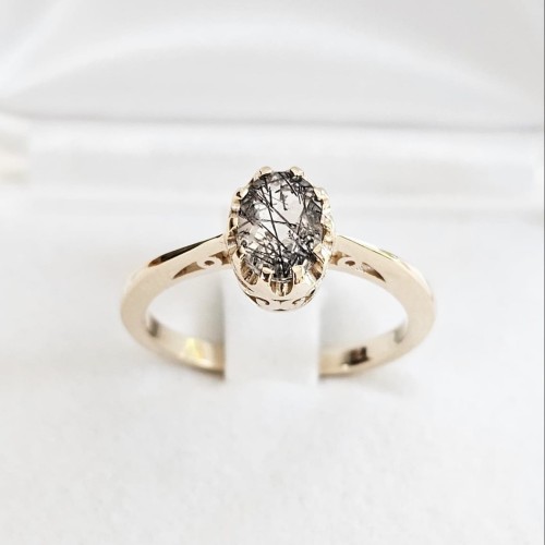 Walencja Vintage kwarc z Turmalinem 