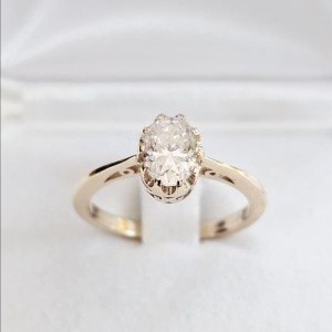 Walencja Vintage Classic Moissanit Gra.