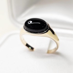 Sygnet damski Kobe  - Onyx