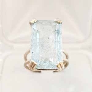 Bibione Akwamaryn 18ct