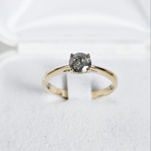 Alicante Pierścionek Diament Salt &Pepper 0.40ct