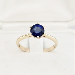 Palermo pierścionek z Szafirem 1.00ct 