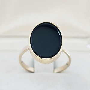 " Bol" Vintage Onyx owal 14/10   