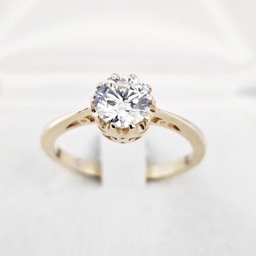 Walencja Vintage Diament Grown lab. 1.04ct VVS/E